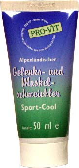 Gelenk`s und Muskelschmeichler "Sport Cool" 50 ml Tube